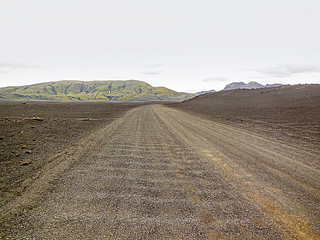 碎石路,冰岛
