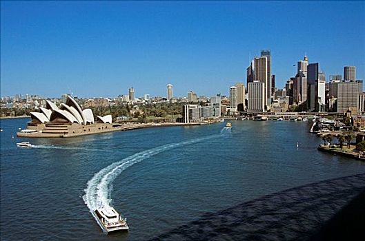 悉尼歌剧院,圆形码头,海港大桥,悉尼港,悉尼,新南威尔士,澳大利亚
