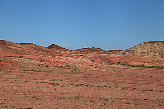 火烧山风光