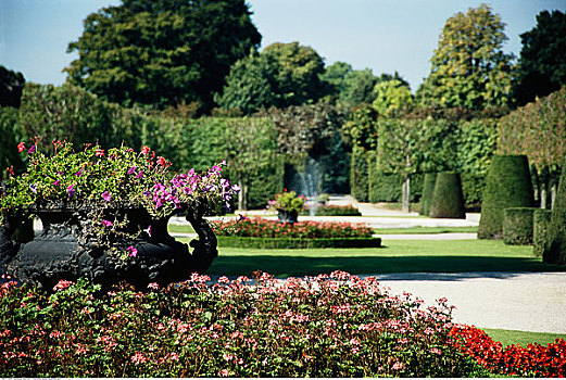 美泉宫,花园,维也纳,奥地利