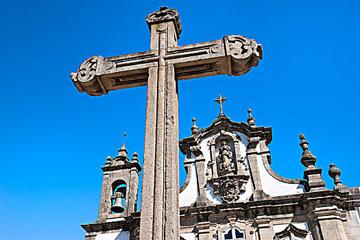 十字架,正面,教堂,世界遗产,省,葡萄牙,欧洲