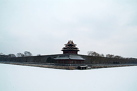 故宫,雪景