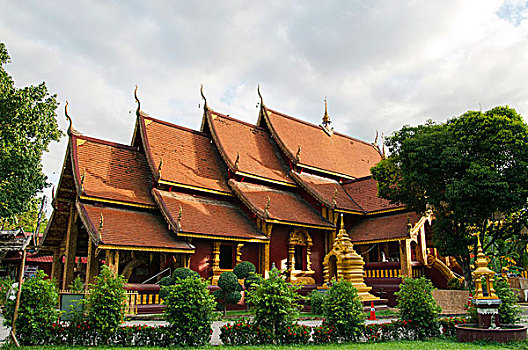 东南亚泰国寺庙建筑