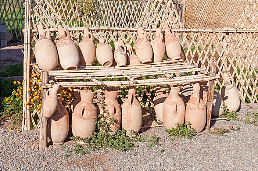 粘土,器物,陶器,商品,马拉喀什,摩洛哥
