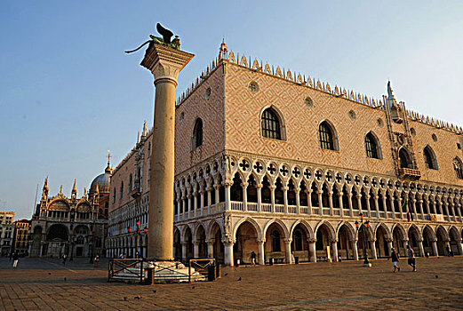 圣马可广场,威尼斯,世界遗产,威尼托,意大利,欧洲