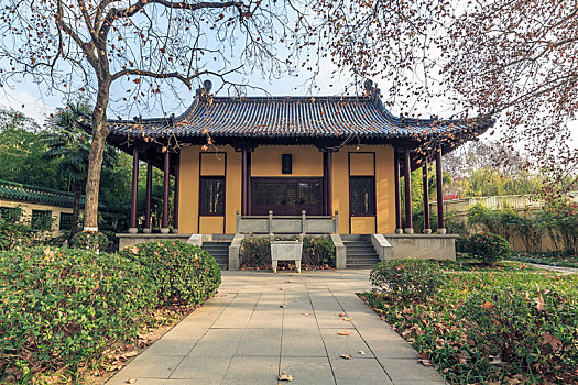 南京市雨花台景区二忠祠