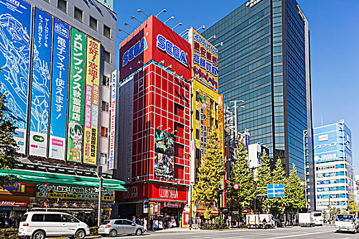 日本,本州,东京,秋叶原,街景