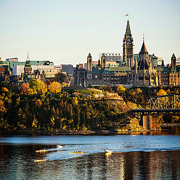 娱乐,桨手,渥太华河,加拿大