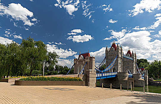 伦敦塔桥,英国,世界公园,北京,世界风光,4a级,精品,主题公园,微缩景观