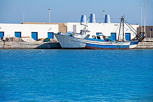 乡村,阿利坎特,渔船,西班牙