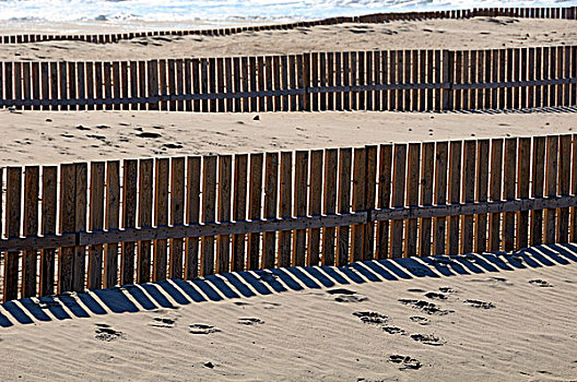 栅栏,海滩,安达卢西亚