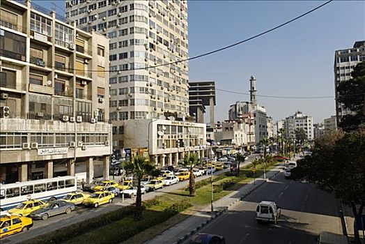 街景,大马士革,叙利亚