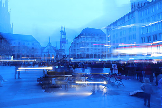 munich慕尼黑夜景