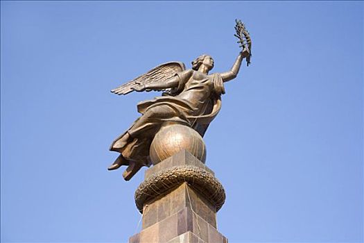 自由,雕塑,比什凯克,吉尔吉斯斯坦