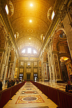 梵蒂冈的圣彼得大教堂