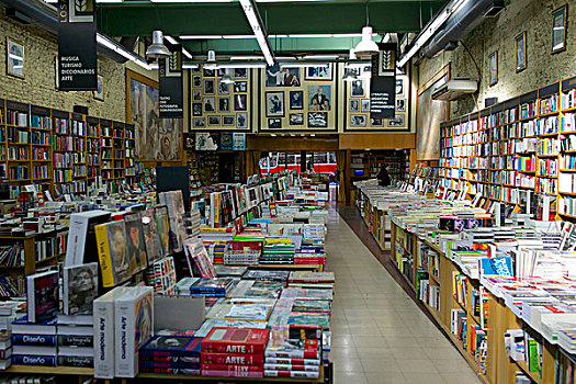 阿根廷,布宜诺斯艾利斯,室内,书店