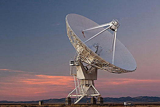 射电望远镜,碟形卫星天线,射电望远镜巨阵,新墨西哥,美国