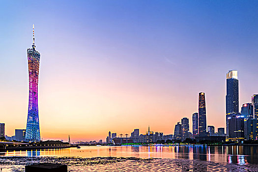 广州都市夜景