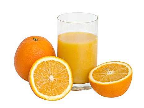 玻璃,自然,橙色,橘子