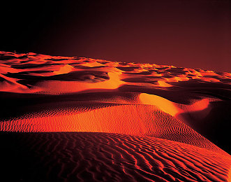 塔克拉马干沙漠图片