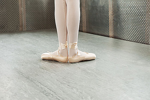 脚,芭蕾舞女,第一,位置