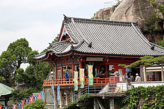 佛教寺庙,广岛,日本