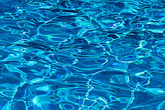 水,游泳池,闪闪发光,蓝色