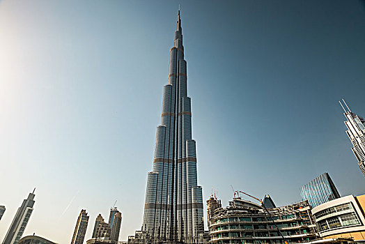 哈利法,最高,人造,建筑,世界,迪拜,阿联酋
