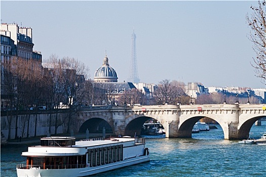 巴黎新桥,埃菲尔铁塔,法国,学院
