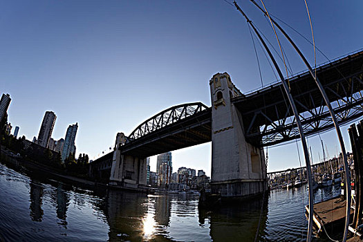 桥,温哥华,不列颠哥伦比亚省,加拿大