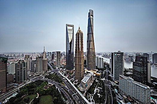 上海陸家嘴城市建筑