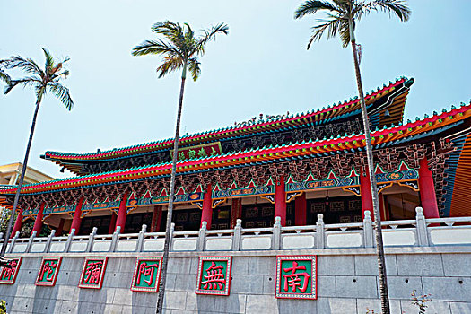 砂质黏土,竹林,寺院,香港
