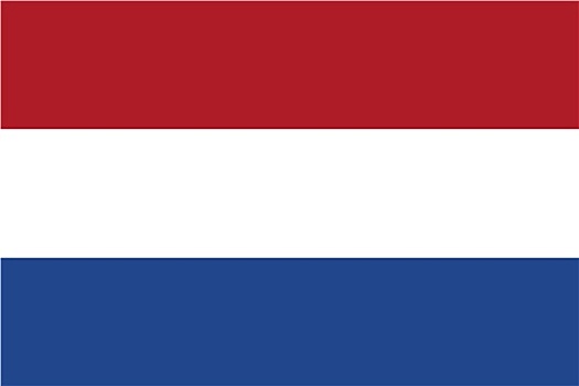 旗帜,荷兰,横图
