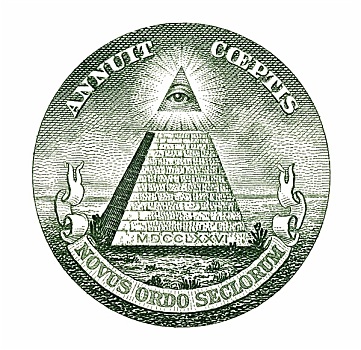 美元,金字塔