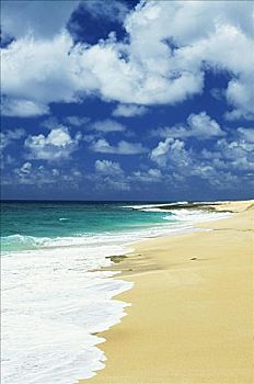 夏威夷,波纹,水,海泡石