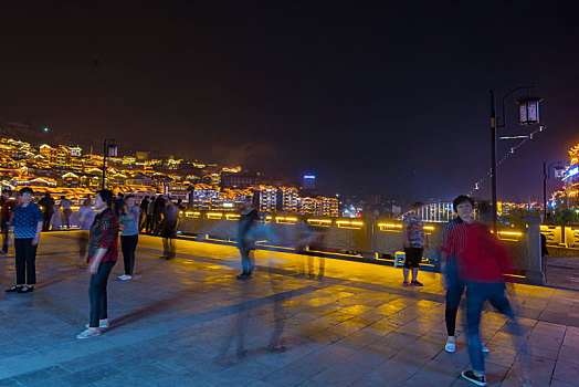 贵州茅台镇夜景