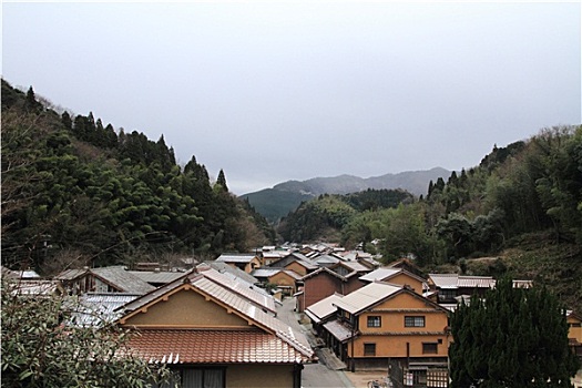 城镇风光,石见银山,银矿