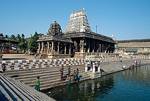 庙宇,15世纪,16世纪,世纪,坎次普拉姆,泰米尔纳德邦,印度,亚洲