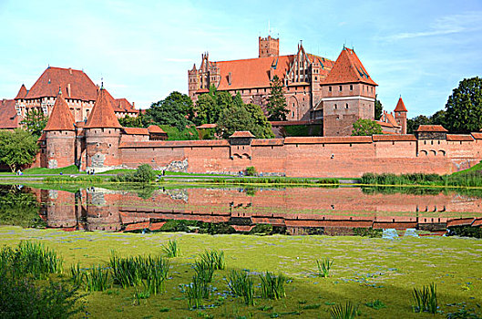 马尔堡,城堡,波美拉尼亚,区域,波兰