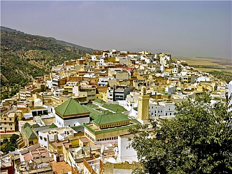 摩洛哥,乡村,山
