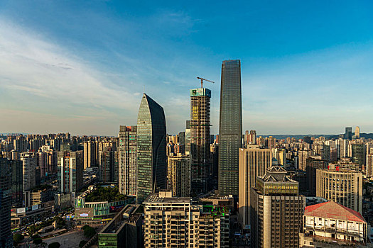 重庆观音桥城市风光摄影图