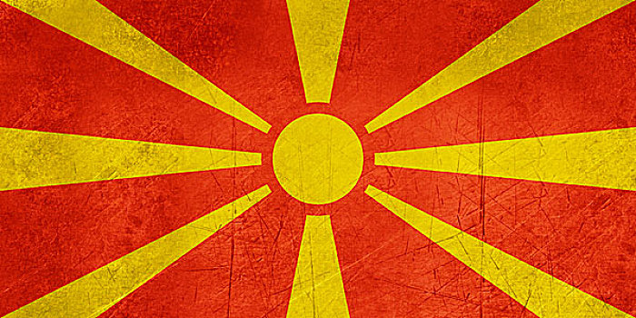低劣,马其顿,旗帜