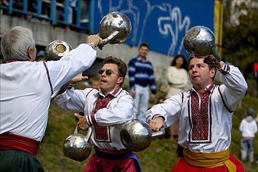 运动员,传统,乌克兰,衣服,专注,脸,杂耍,公用,运动,文化,基辅,东欧