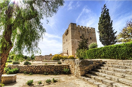 中世纪,城堡,利马索,塞浦路斯