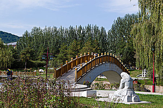 陕西黄帝陵,公园