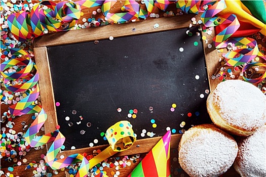 黑板,甜甜圈,节庆