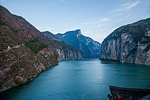 长江三峡瞿塘峡峡谷