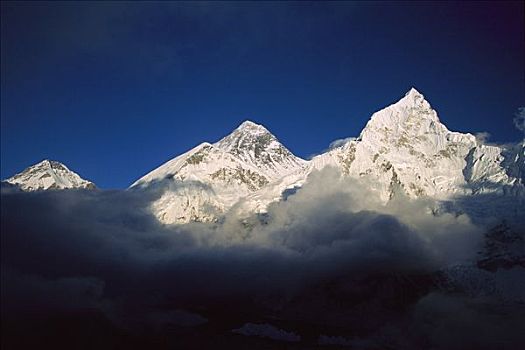 珠穆朗玛峰,山,风景,昆布,喜马拉雅山,尼泊尔