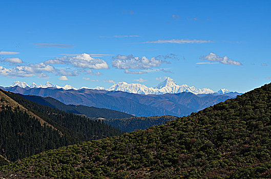 贡嘎雪山