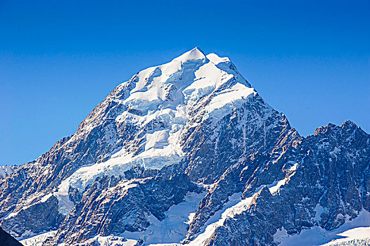 特寫,庫克山,山,新西蘭